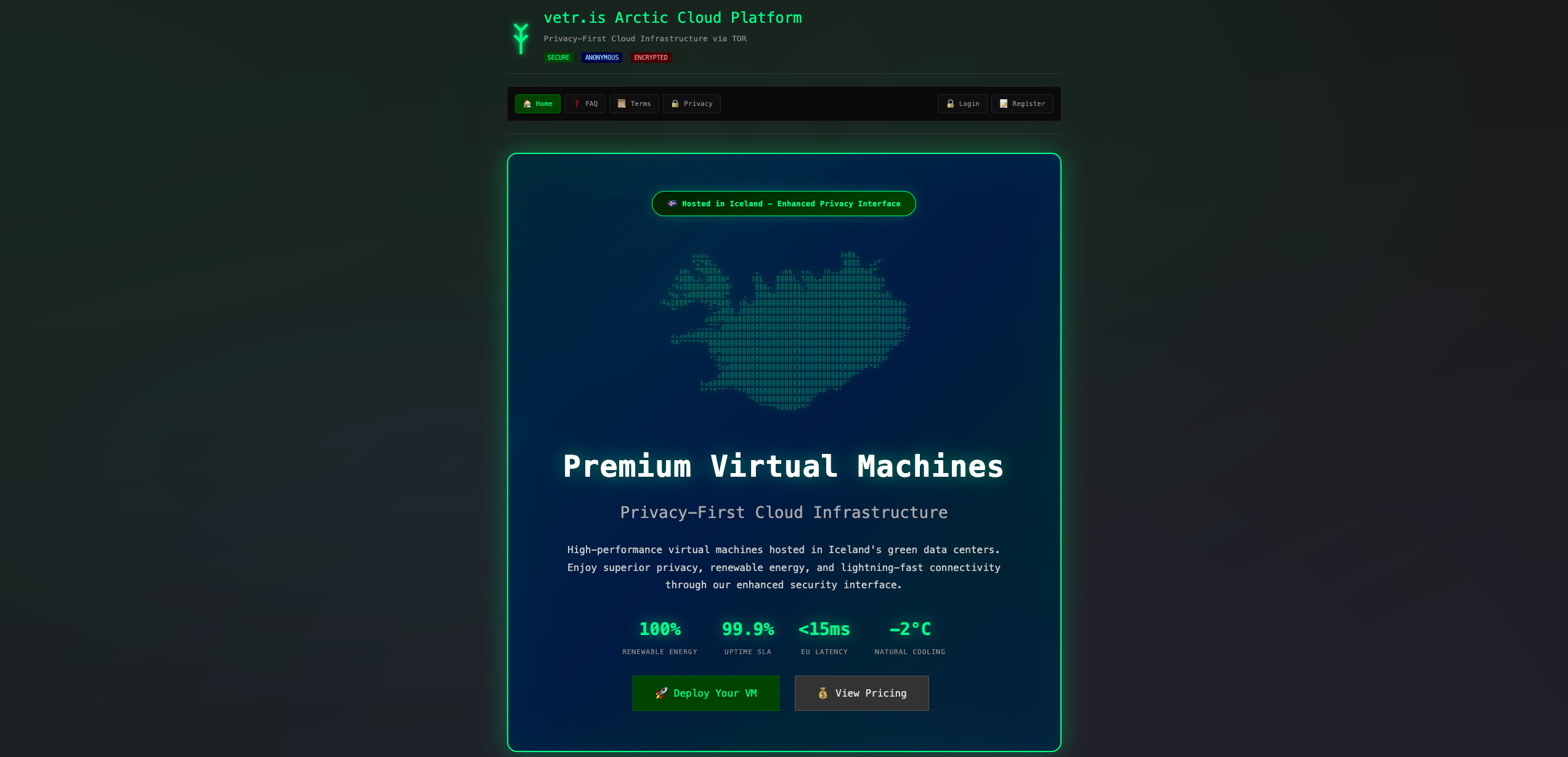 Vetr.is Cloud Platform - Screenshot 3 preview
