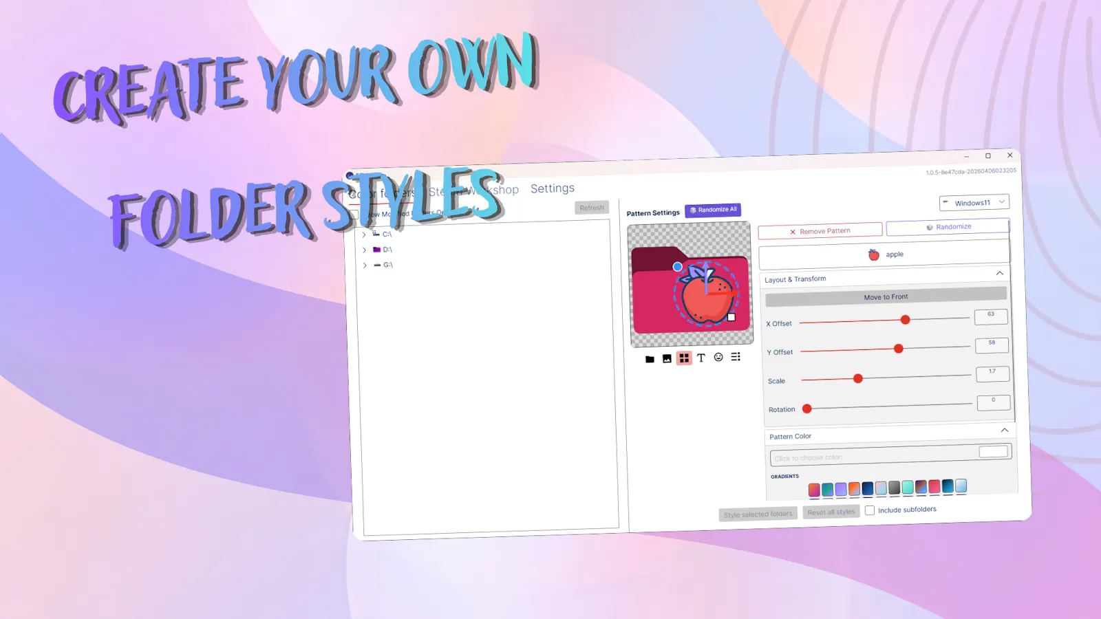 FoldersWiz screenshot 2