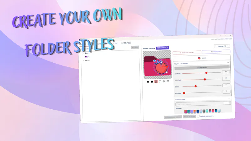 FoldersWiz screenshot 2