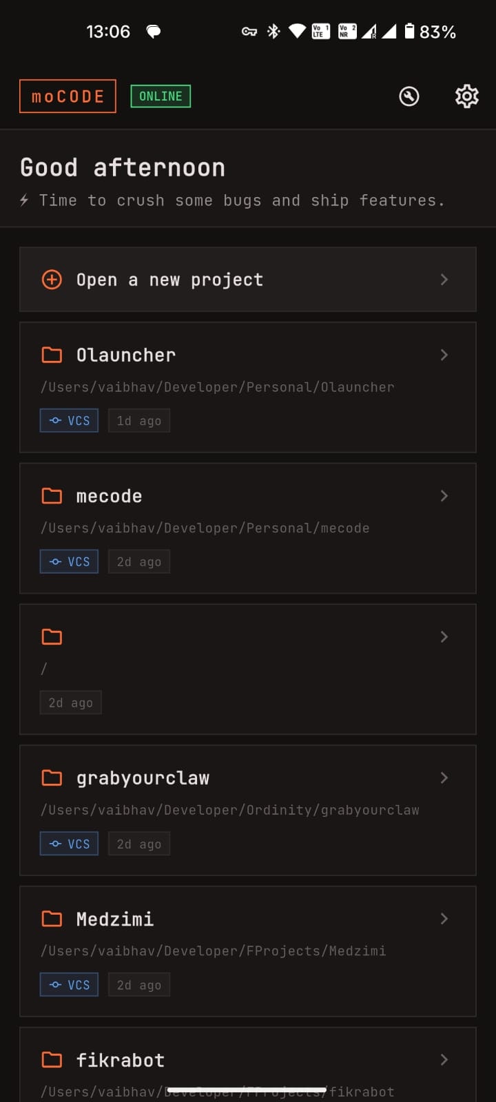 moCODE gallery image