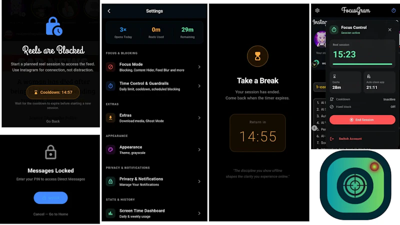 FocusGram screenshot 1