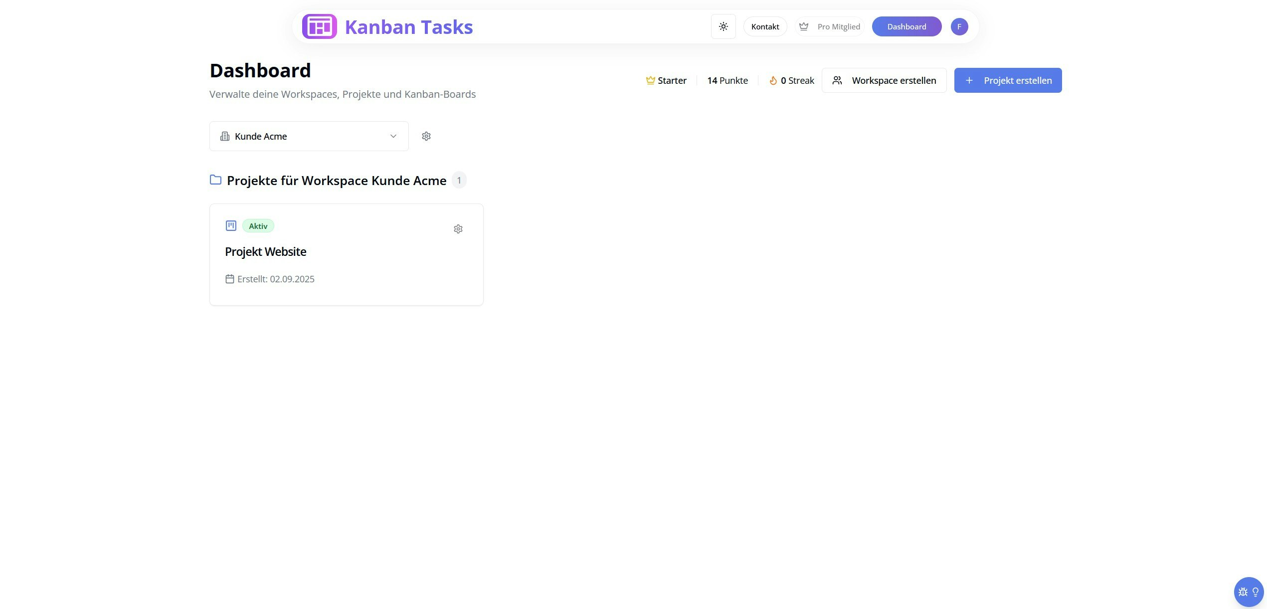 KanbanTasks.app - कार्य प्रबंधन और बजट अवलोकन Gamification को पूरा करता है मीडिया 3
