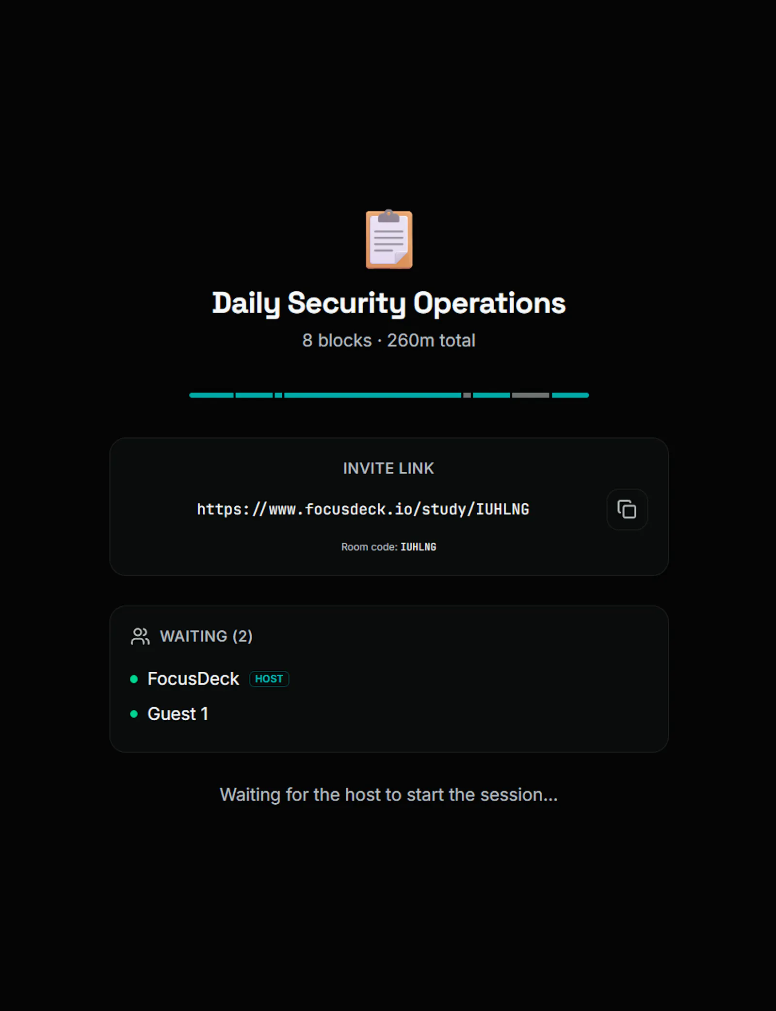 FocusDeck screenshot 5