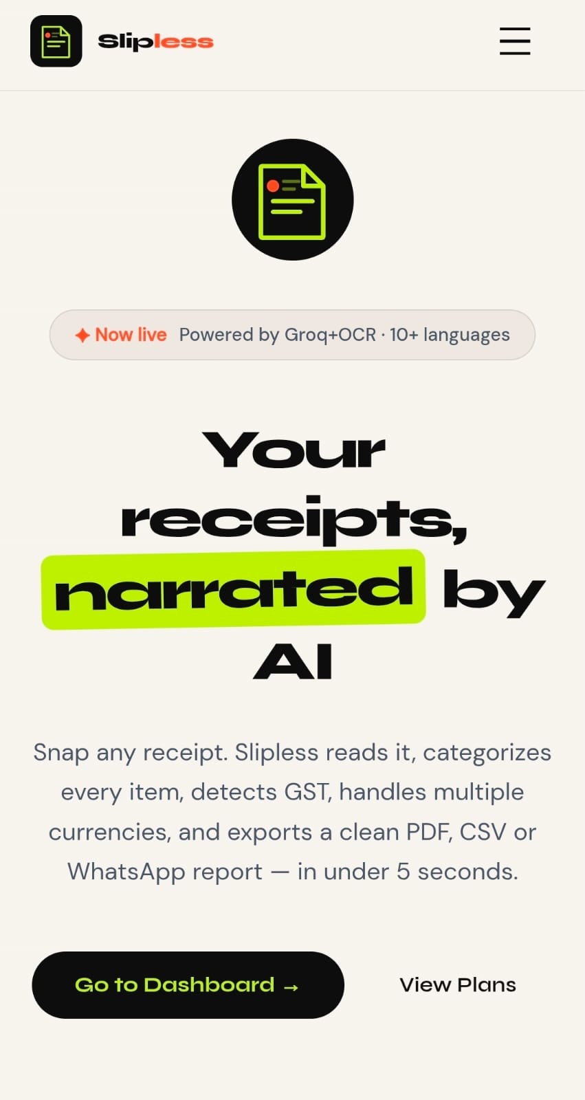 Slipless AI gallery image