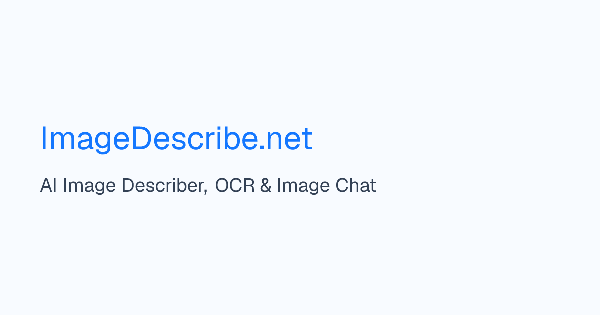 ImageDescribe gallery image