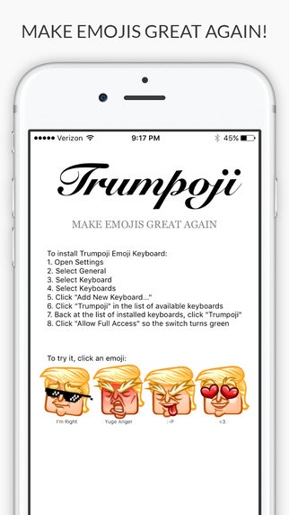 Trumpoji gallery image