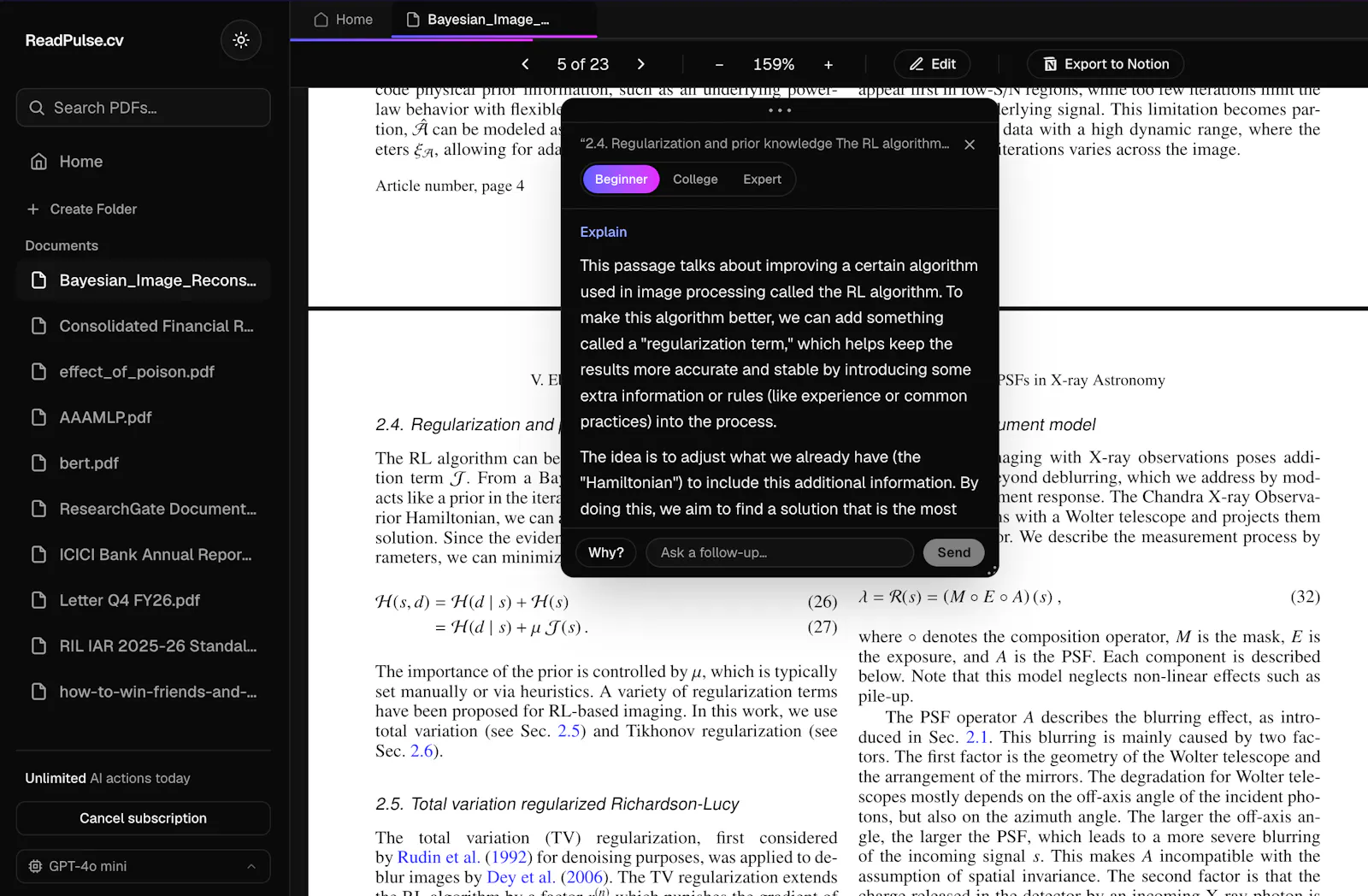 ReadPulse.cv screenshot 8