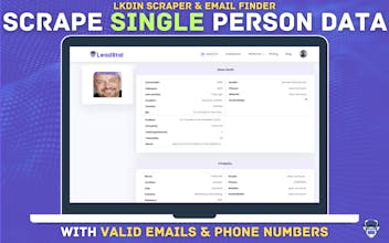 LKDIN Scraper & Email Finder gallery image