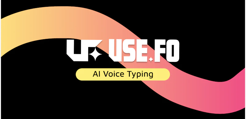 use.fo: AI Voice Typing screenshot 1