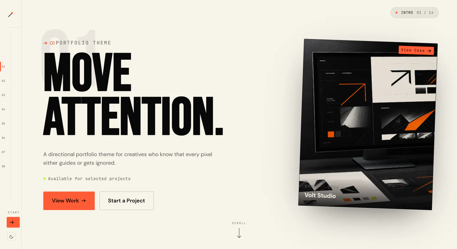 Arrowline Astro Theme