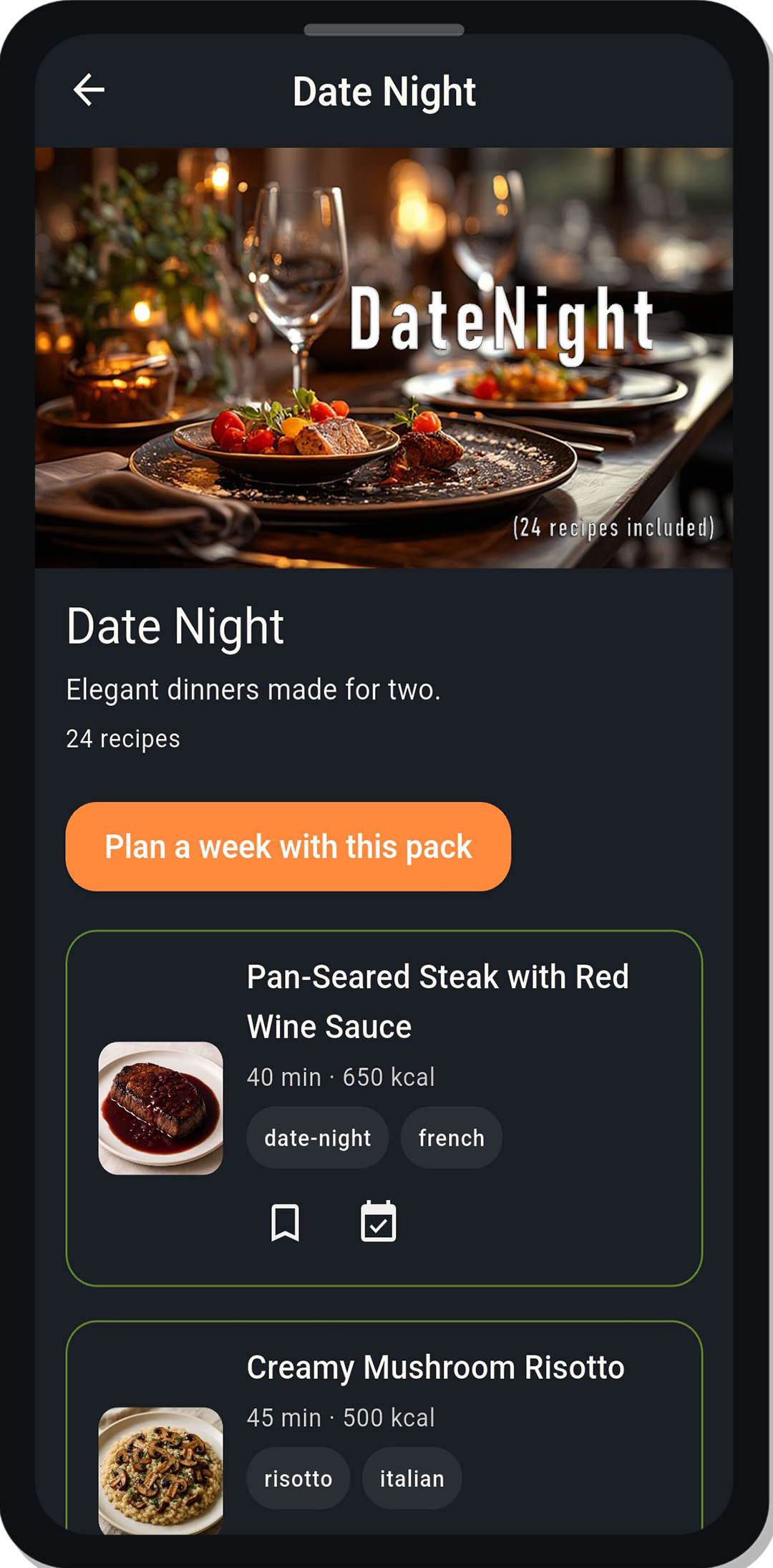 MealTap - Smart Meal Planning - Screenshot 3 showing product features and functionality