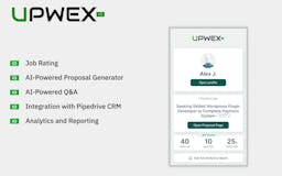 Upwex - AI Tools for Upwork media 3