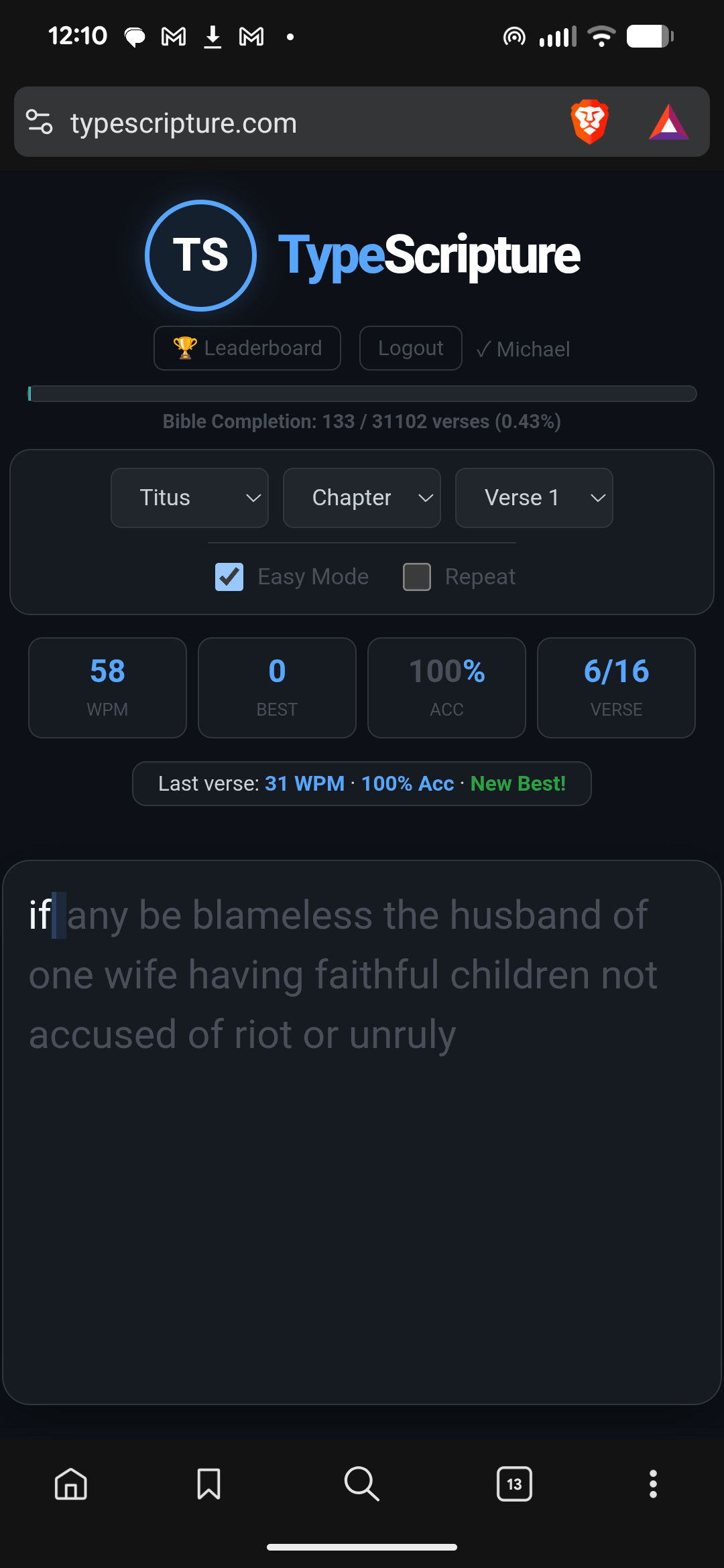 TypeScripture - Screenshot 3 showing product features and functionality