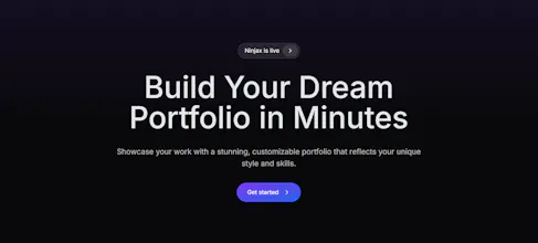 Ninjax Portfolio Builder gallery image
