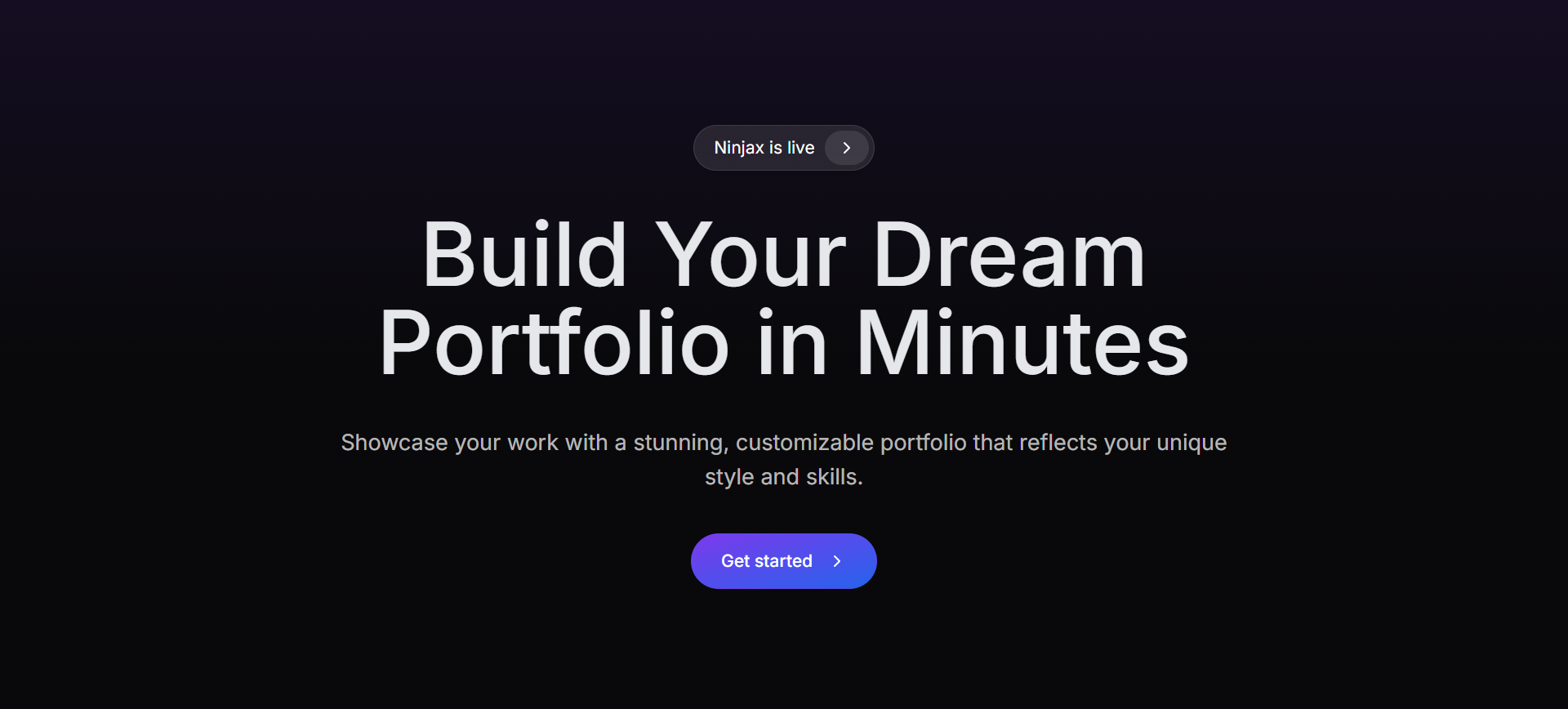 Ninjax Portfolio Builder media 3