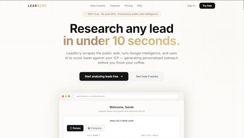 LeadScry screenshot 9