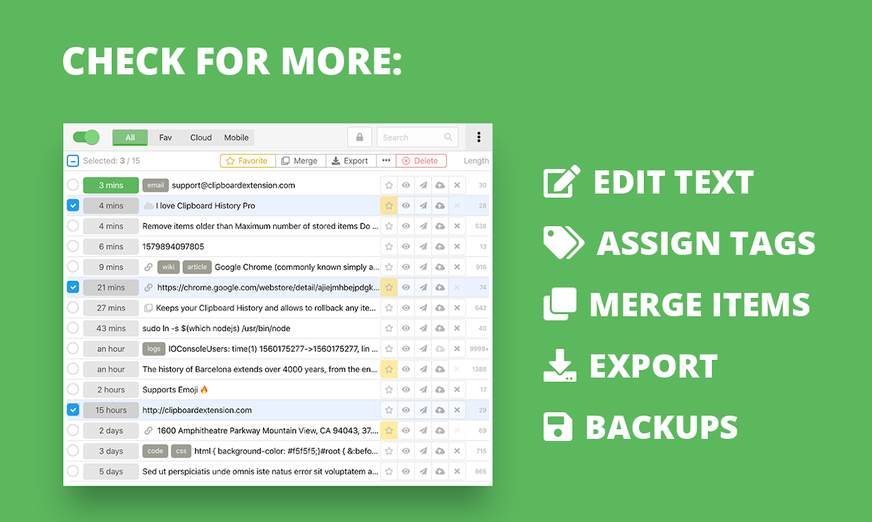 Clipboard History Pro gallery image