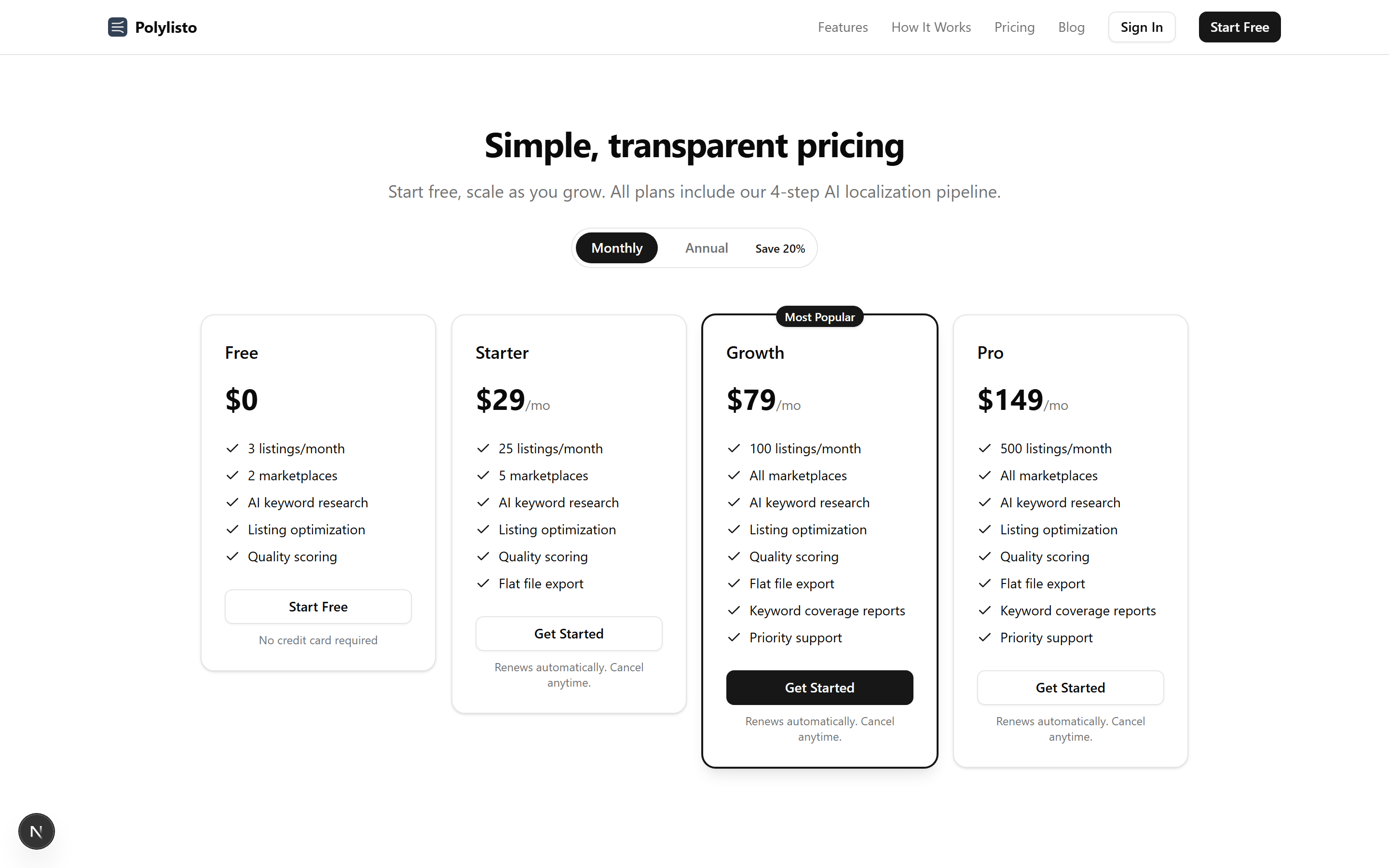 Polylisto - Screenshot 5 showing product features and functionality