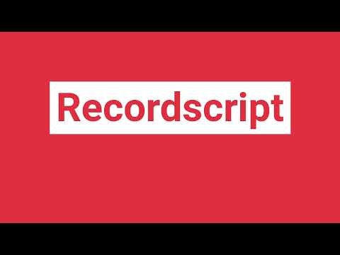 Recordscript for Windows gallery image