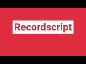 Recordscript for Windows gallery image