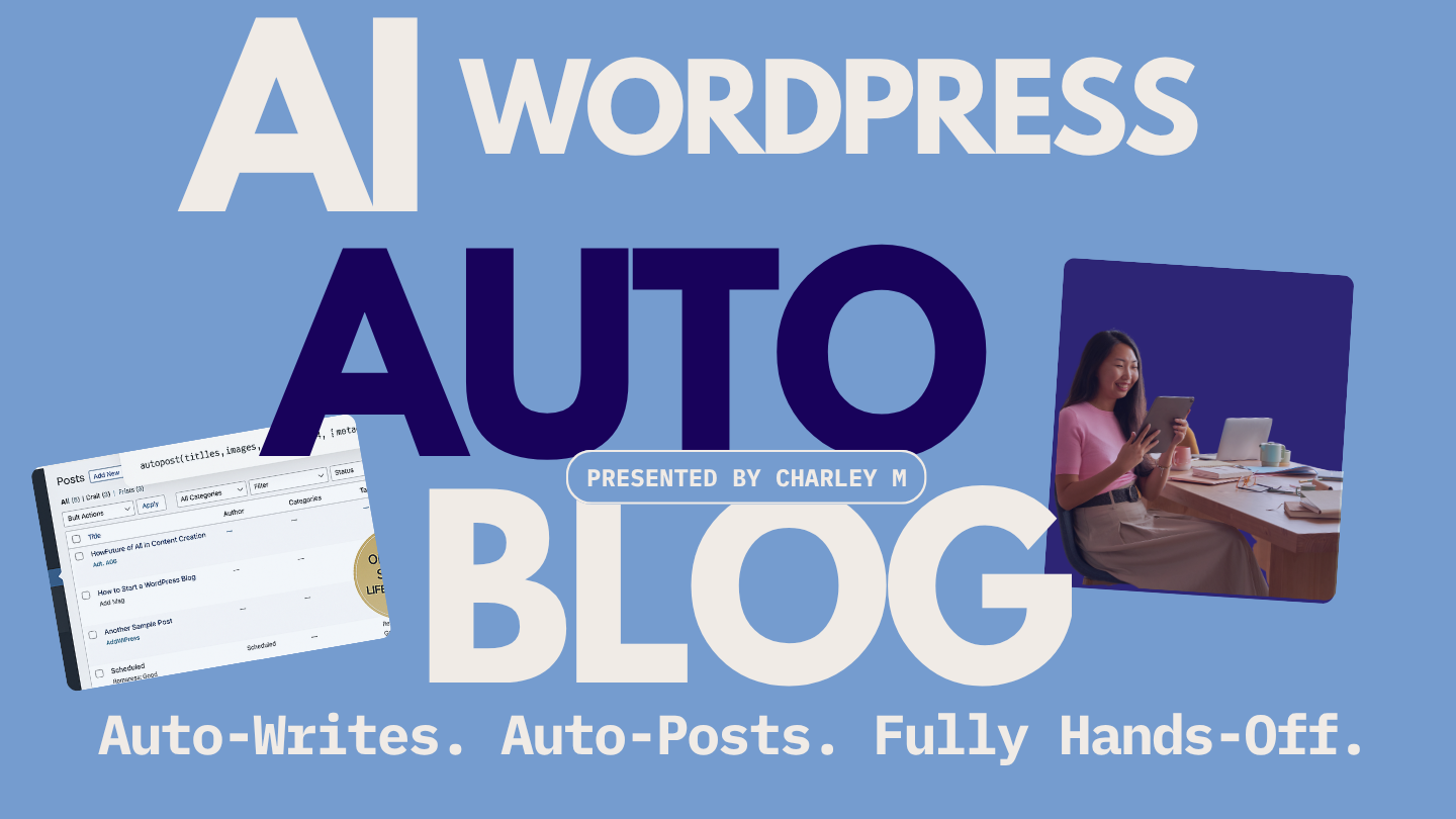 WordPress AI Autoposter SEO，时间表 - 自动生成并发布标题图像的SEO博客文章媒体1