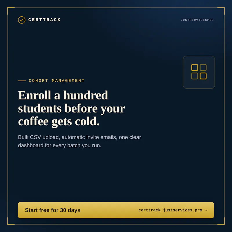 CertTrack  screenshot 4