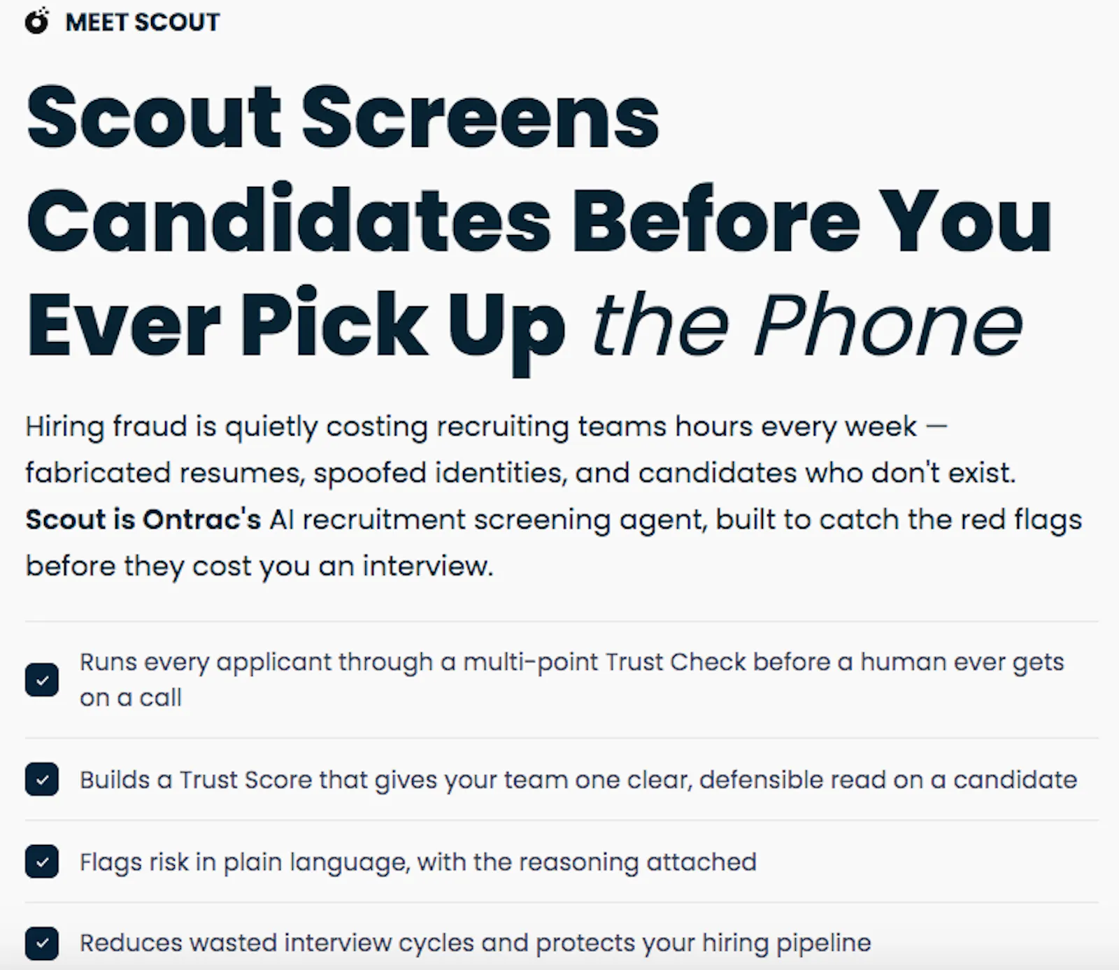 Scout screenshot 2
