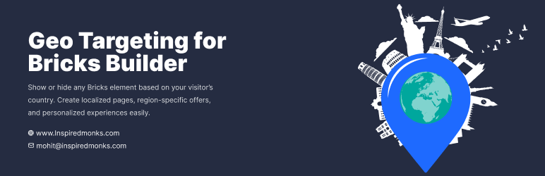 Bricks Geo Targeting by Inspired Monks gallery image