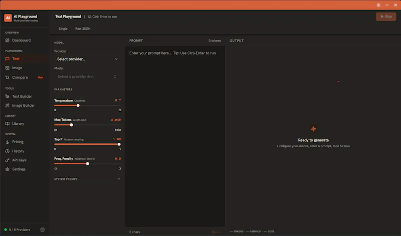 AI Playground screenshot 5