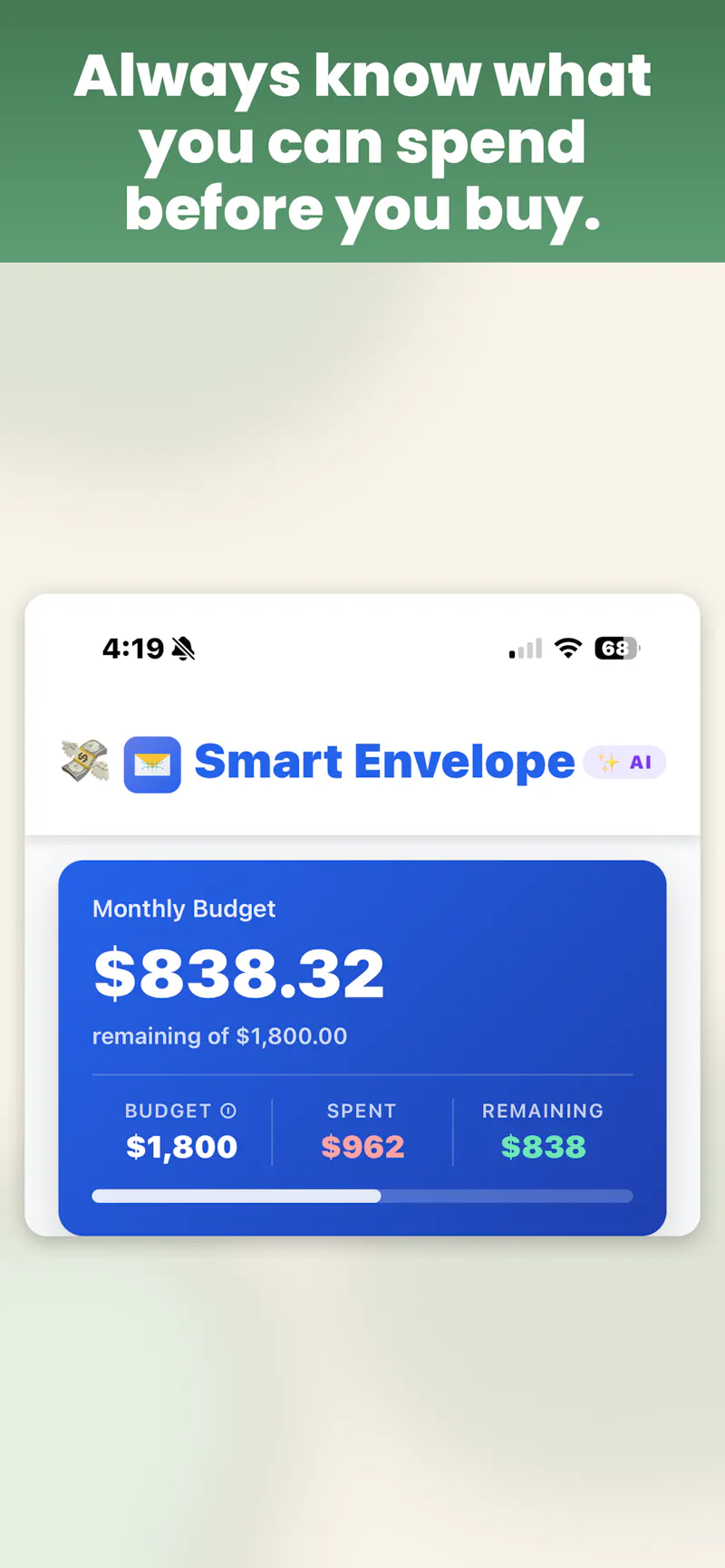 Smart Envelope AI screenshot 1