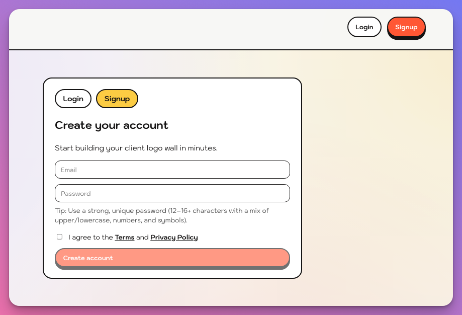 Client Logo Wall gallery image