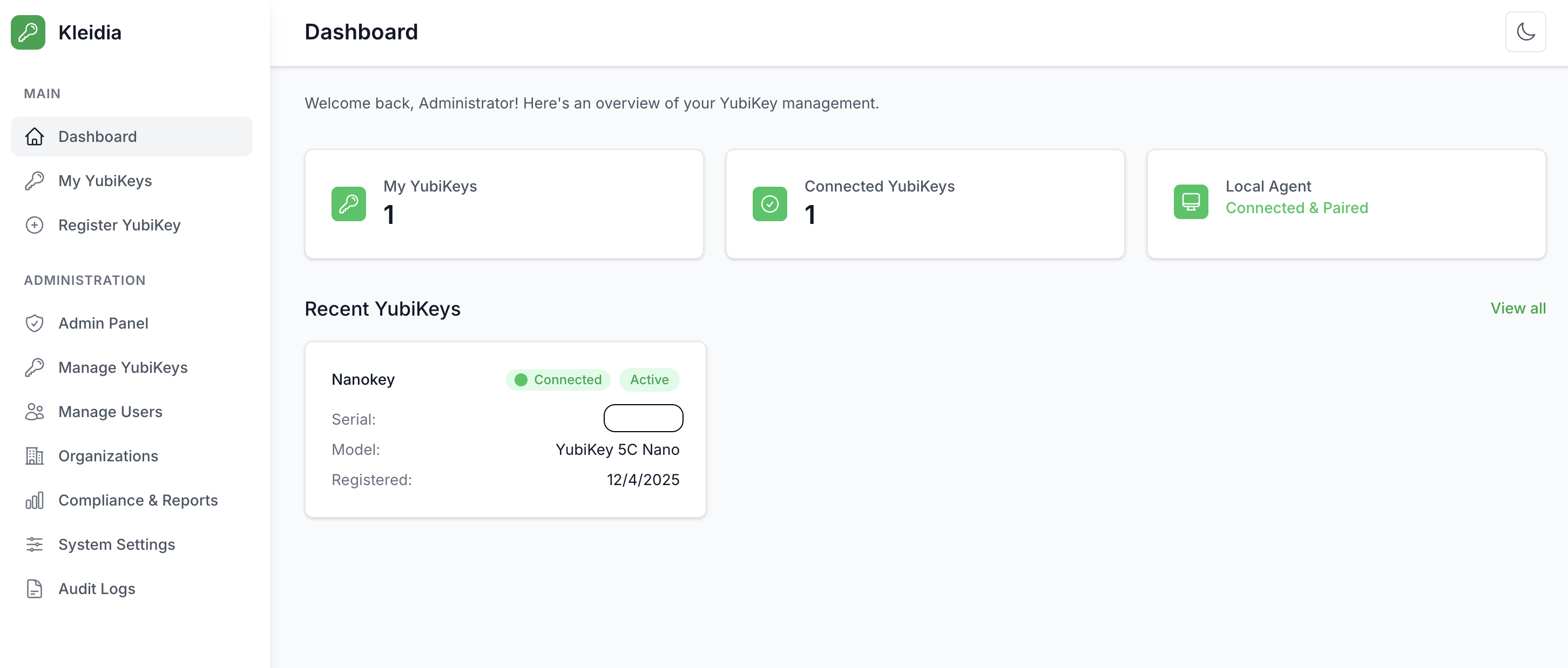 Kleidia - Main product screenshot demonstrating key features and user interface