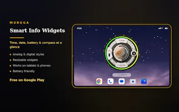 MURUGA Clock Widget gallery image
