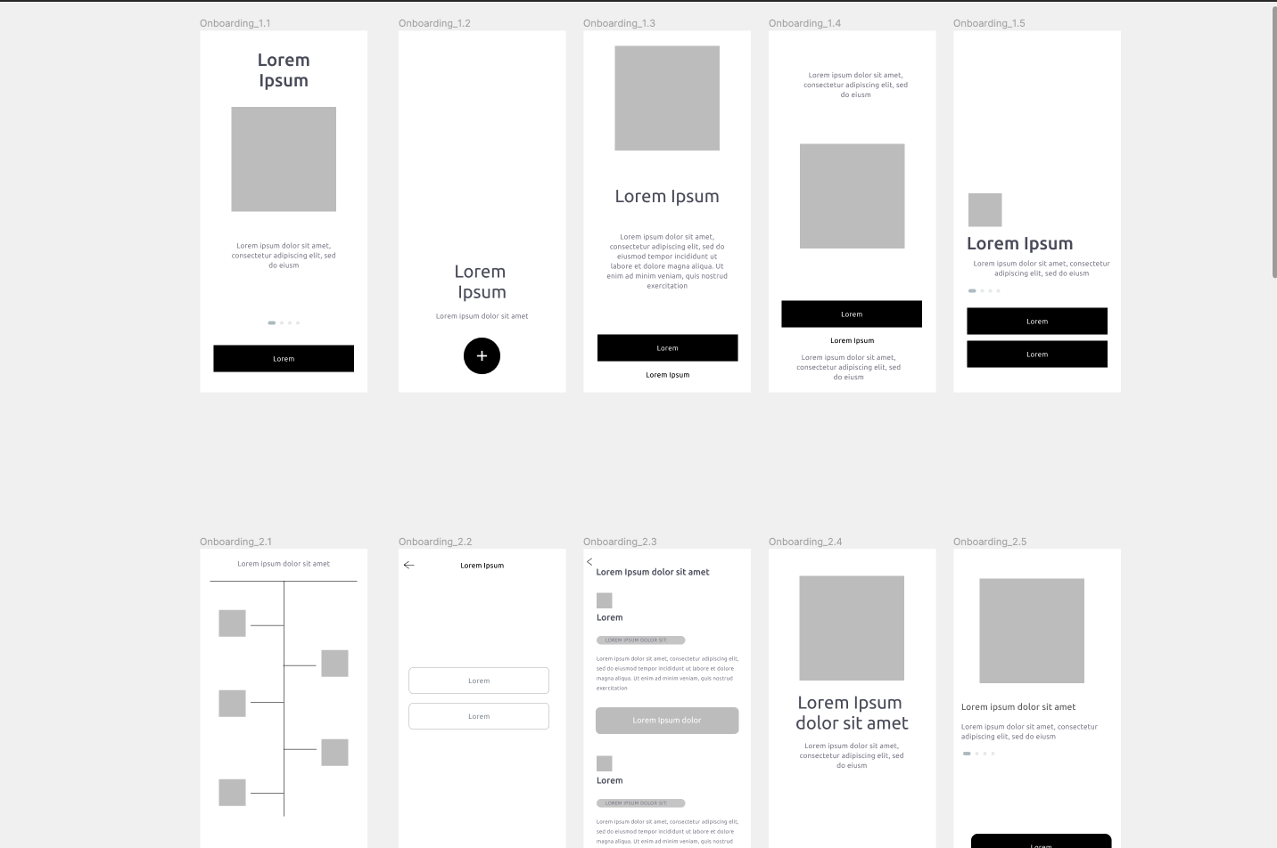 Onboarding Swipe gallery image