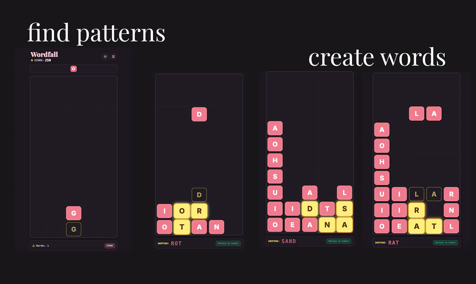 WordFall screenshot 2