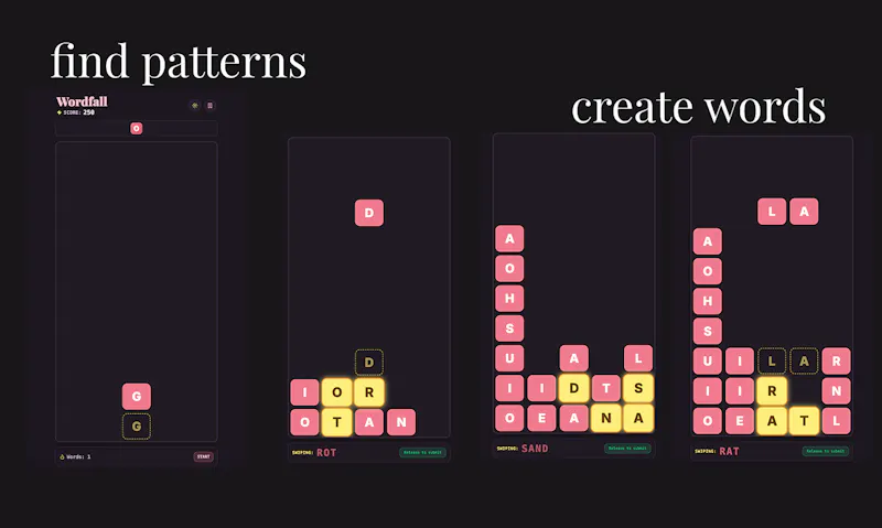 WordFall screenshot 2