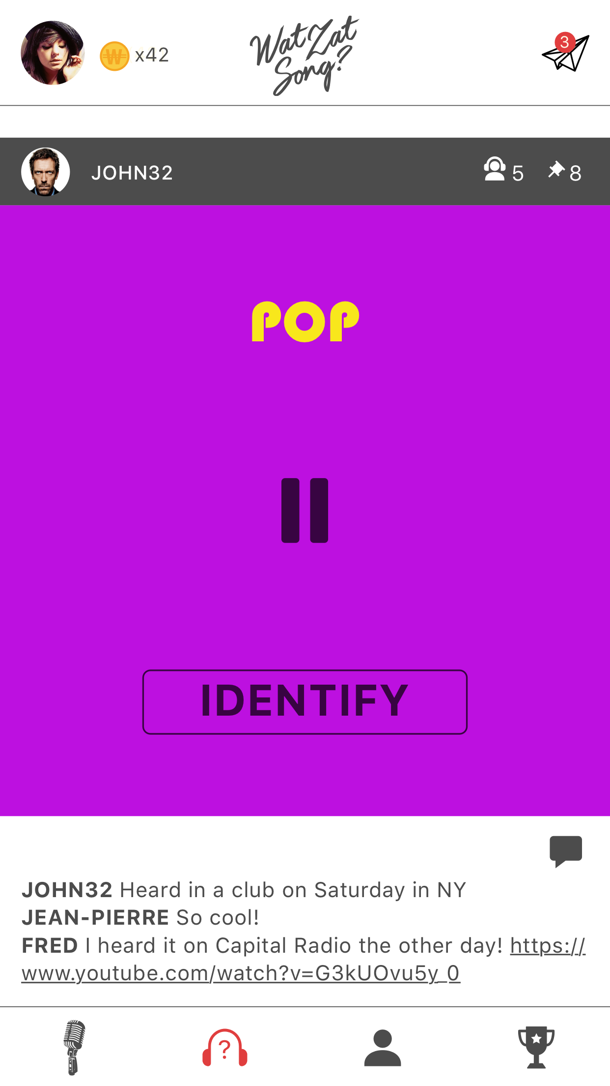 WatZatSong iPhone App gallery image