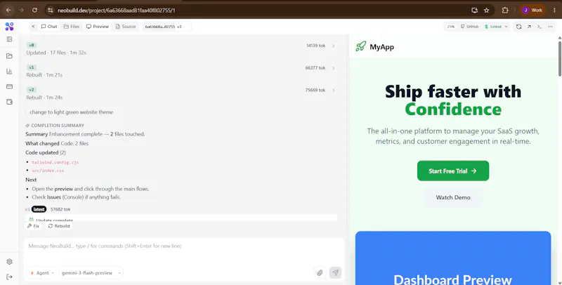 NeoBuild screenshot 3