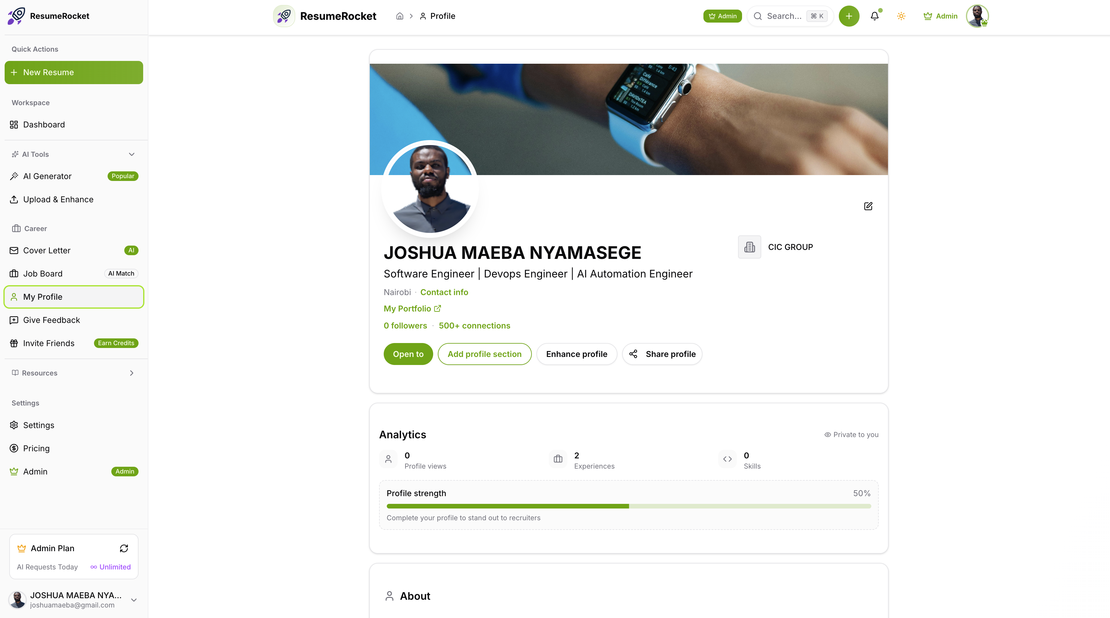 ResumeRocket gallery image