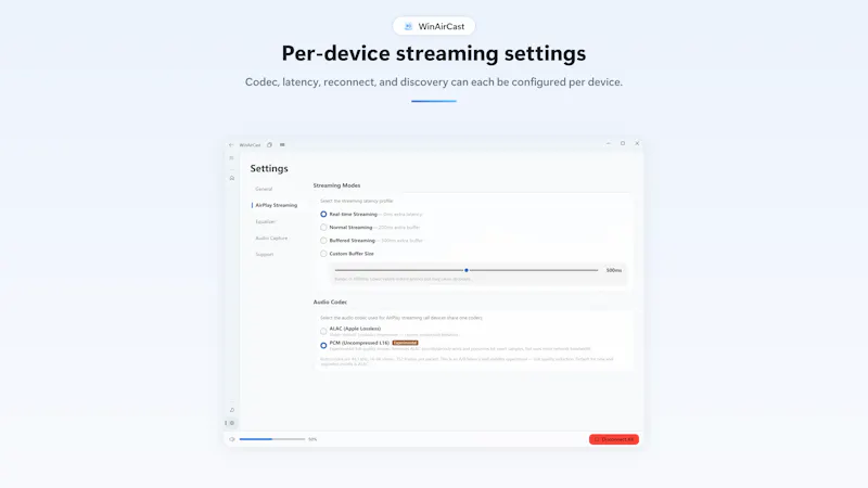 WinAirCast screenshot 5