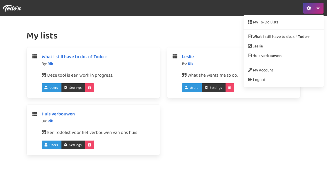 ToDo'r gallery image