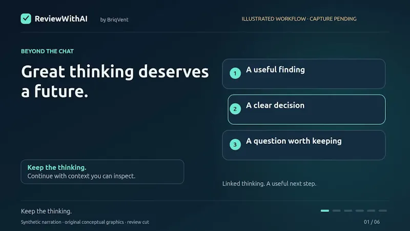 ReviewWithAI screenshot 1 (video preview)