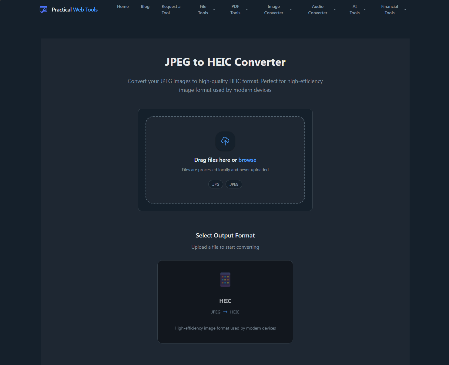 Practical Web Tools - Screenshot 2 showing product features and functionality