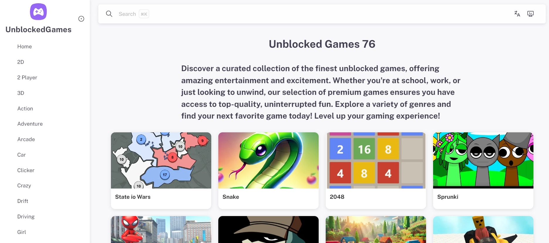 Juegos desbloqueados 76 - Juega 76 juegos sin gravación en cualquier momento, ¡en cualquier lugar gratis! media 2