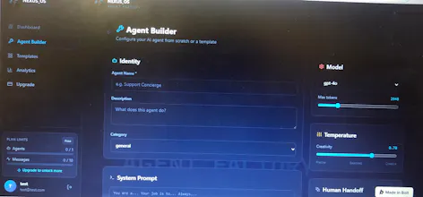 NEXUS_OS · Agent Factory gallery image