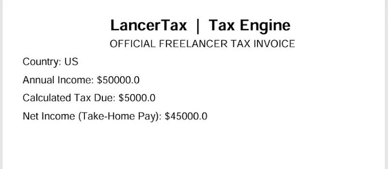 FreelancerTax screenshot 3