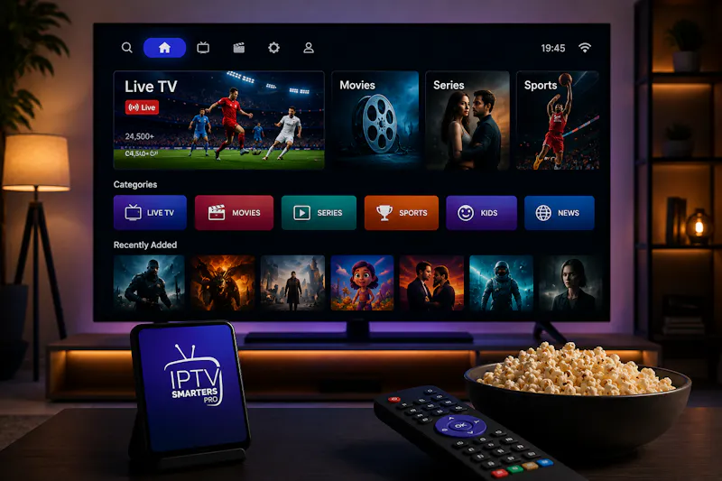 IPTV Smarters Pro France screenshot 1