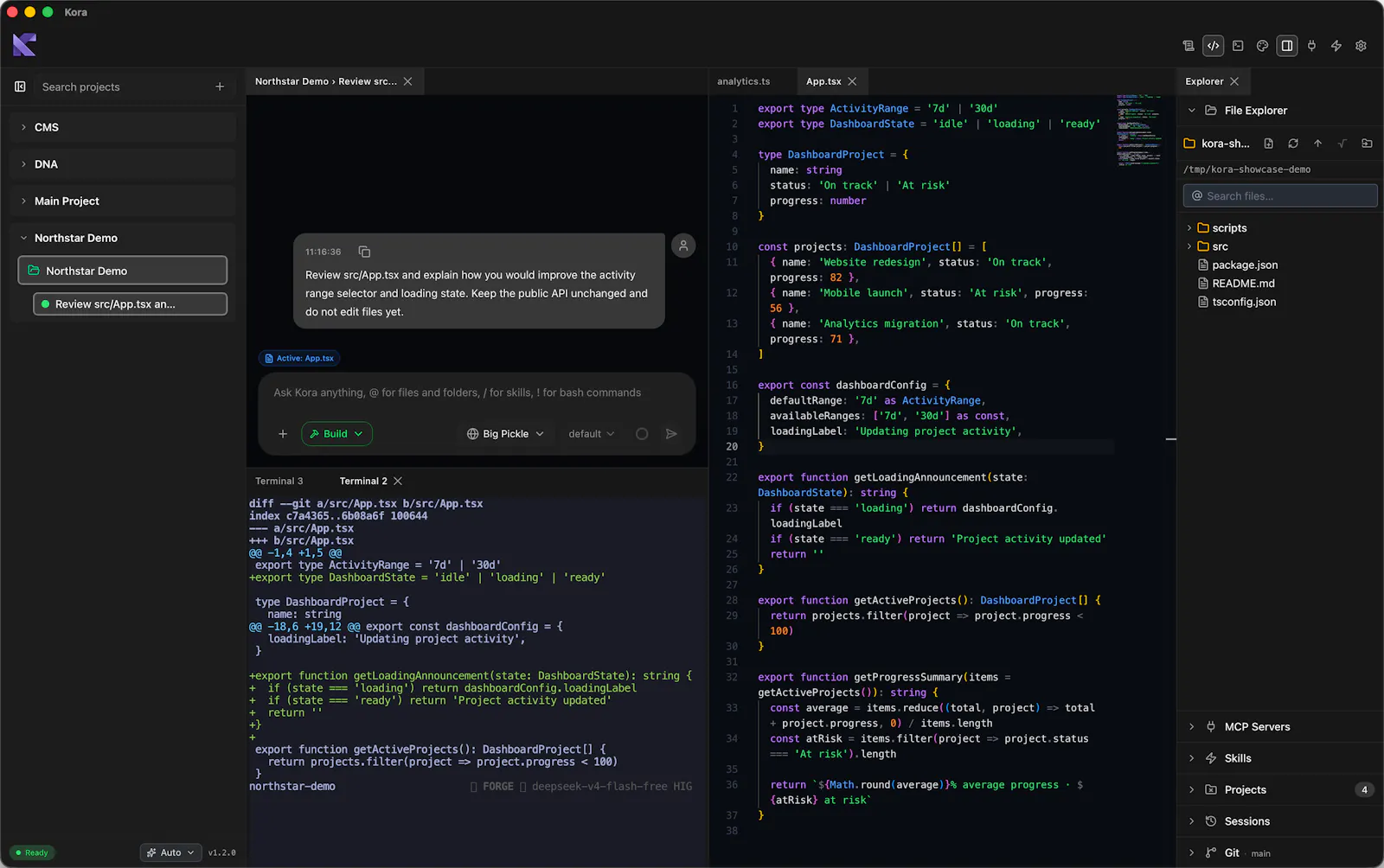 Kora screenshot 2