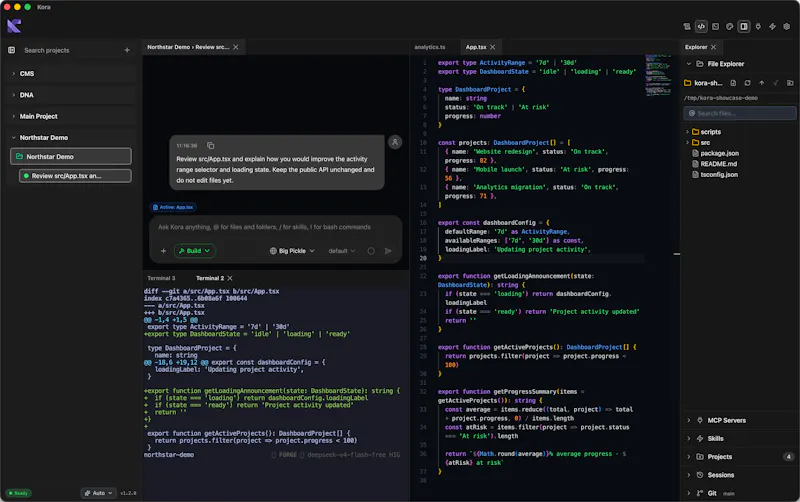 Kora screenshot 2