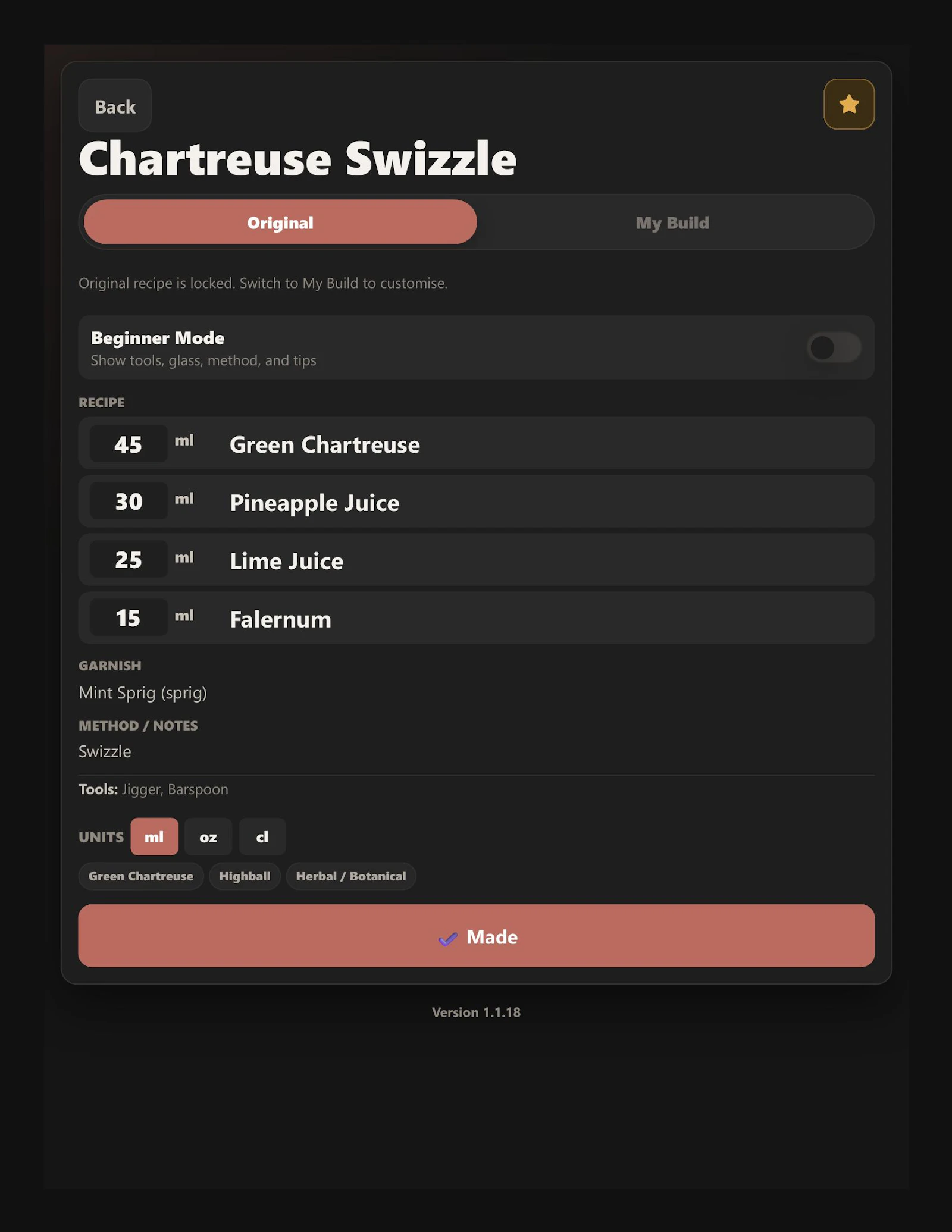 Cocktail Cue screenshot 4